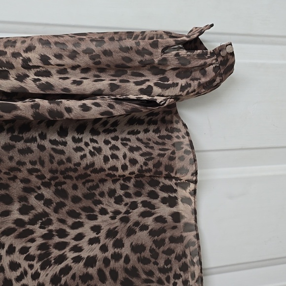 Jonathan Simkhai Felicity Chiffon Blouse - Picture 9 of 15